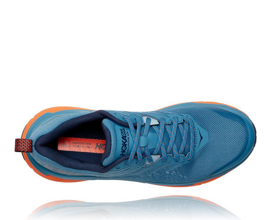 Tenis Trail Hoka One One Masculino Azuis - Challenger Atr 6 - 573-ZNDTHE